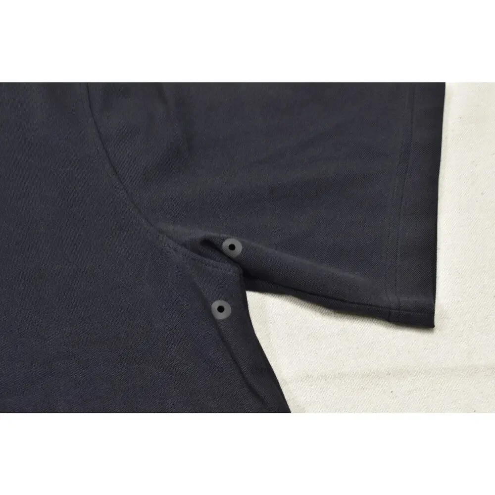 Adidas Golf Climalite 3XL2 Black Polo Shirt Men's Short Sleeve Collared Snap
